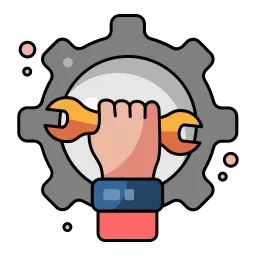 Photocopy machine well maintained icon