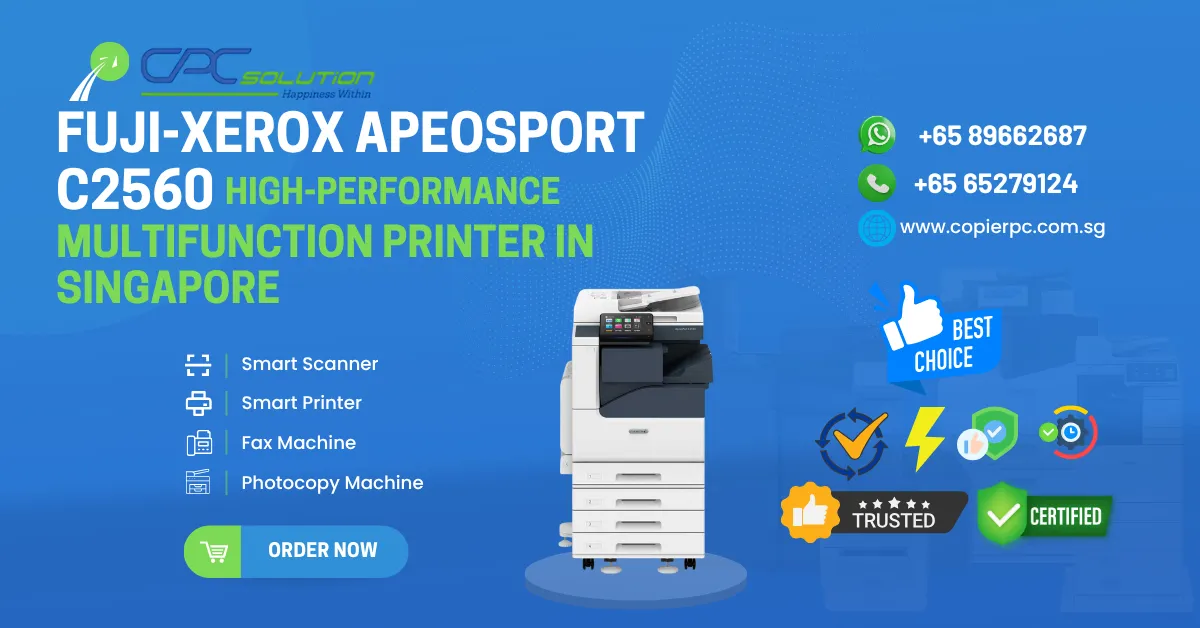 Fuji-Xerox ApeosPort C2560: Compact and High-Performance Multifunction Printer for Business