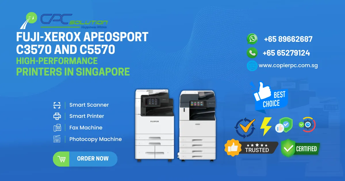 "Fuji-Xerox ApeosPort C3570 & C5570: High-Performance Multifunction Printers for Your Business