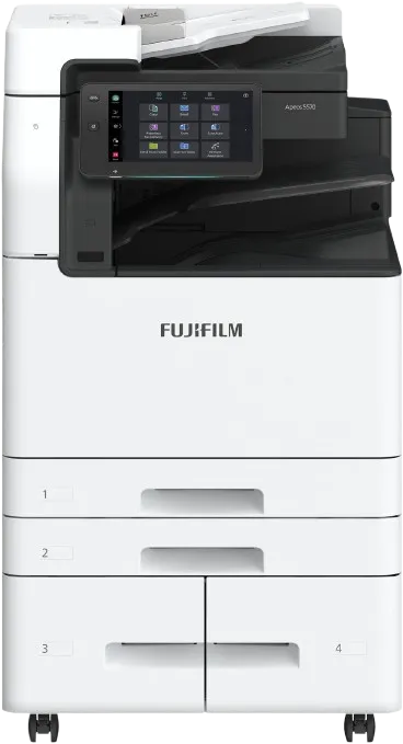 The Fuji-Xerox ApeosPort C3570 & C5570 deliver fast printing, professional-quality output, and advanced security.