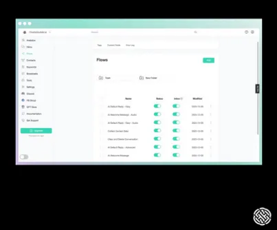 Message Feature ai builder