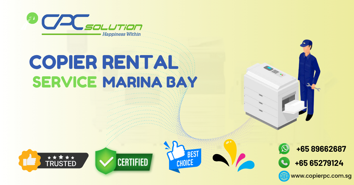 Modern multifunction copier in Marina Bay