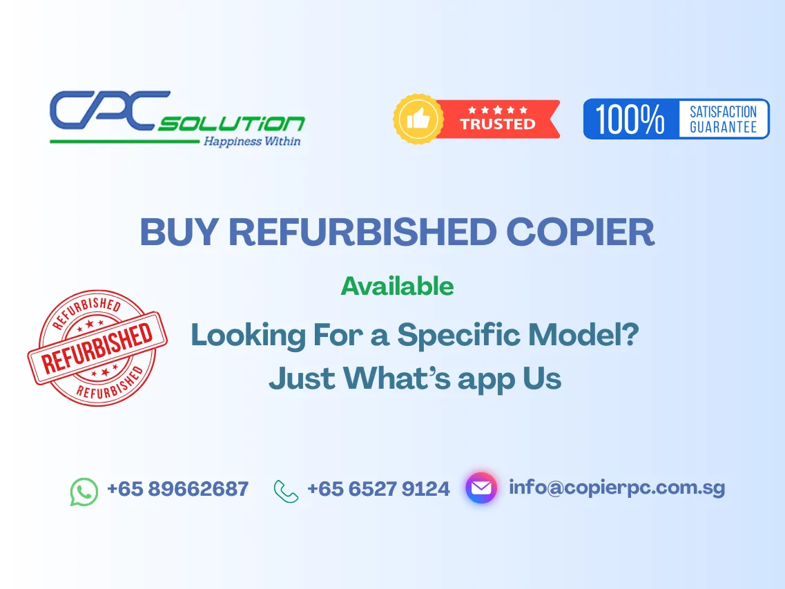 Read more about refurbished model avaialble Now