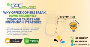 Office Copiers Break Down Frequently: Common Causes and Prevention Strategies