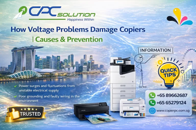 How voltage fluctuation affects copier